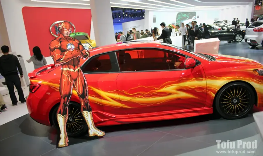 La carte Barry Allen