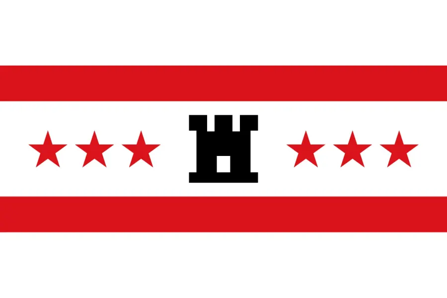 La carte Drapeau de Drenthe