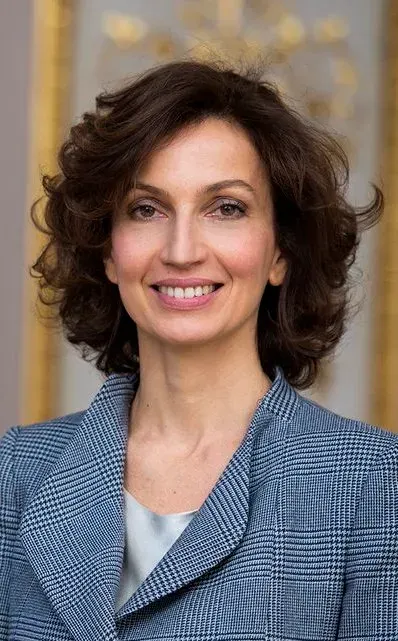 The Audrey Azoulay card