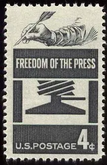 The Freedom of the press card
