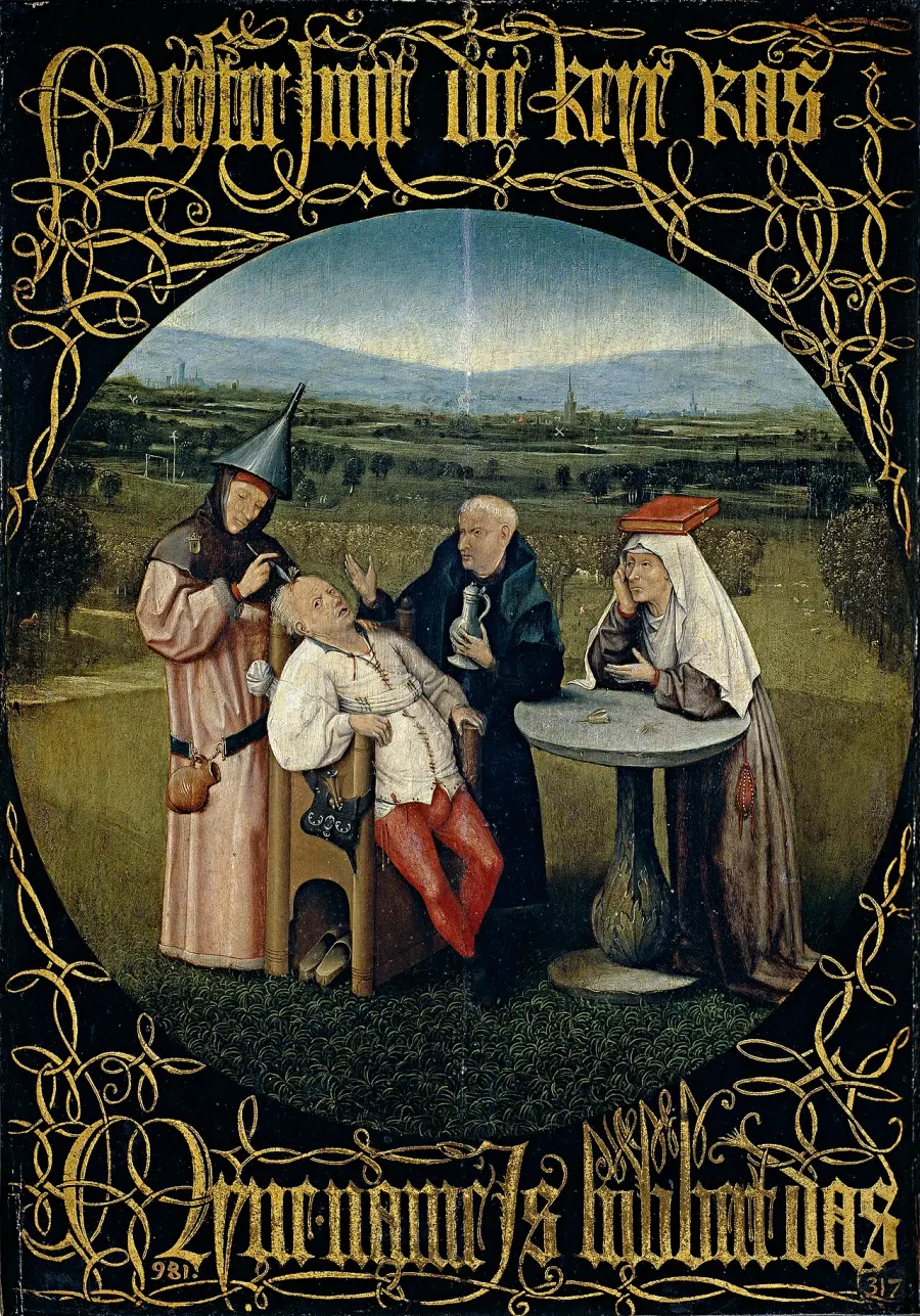 The Cutting the Stone card