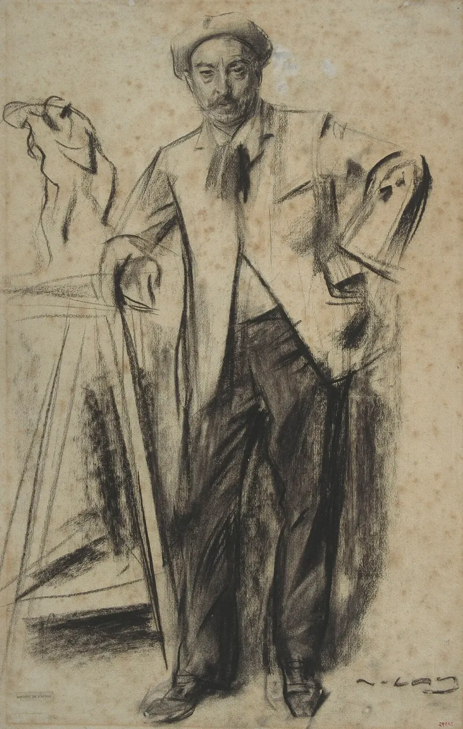 The Antonin Mercié card