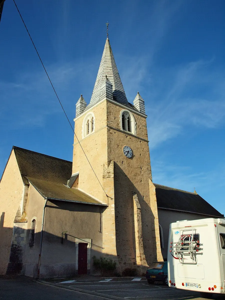 La carte Église Saint-Martin-de-Vertou de Laigné