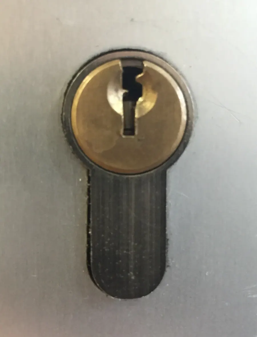 The Pin tumbler lock card