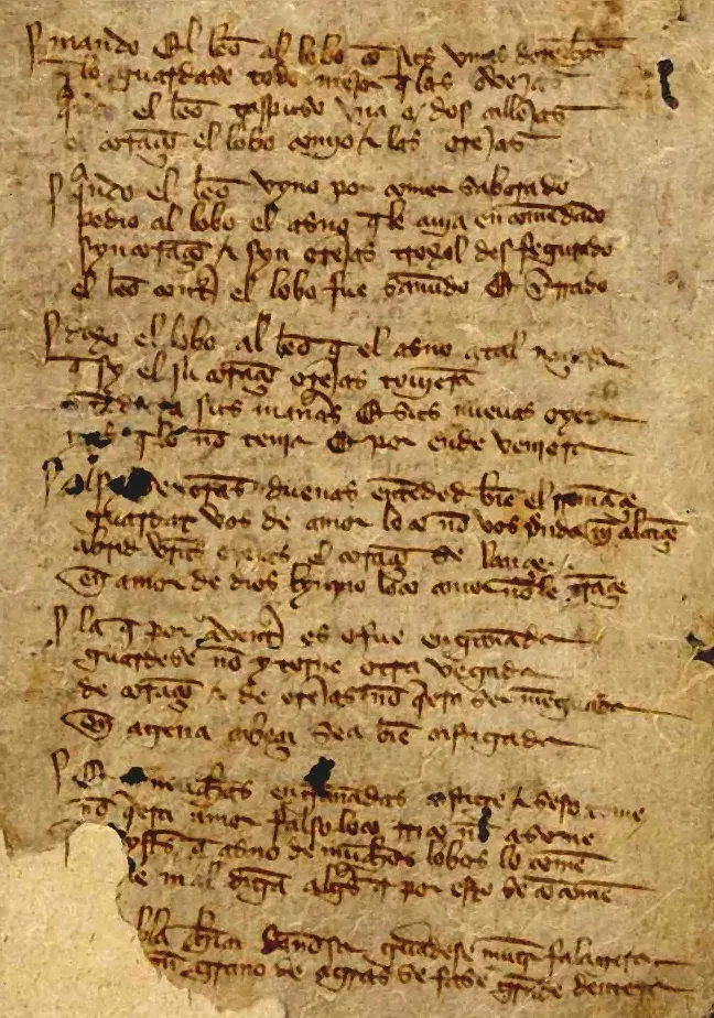 La carte Libro de buen amor
