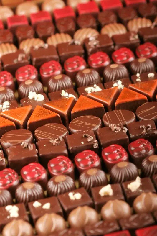 The Chocolate praline card