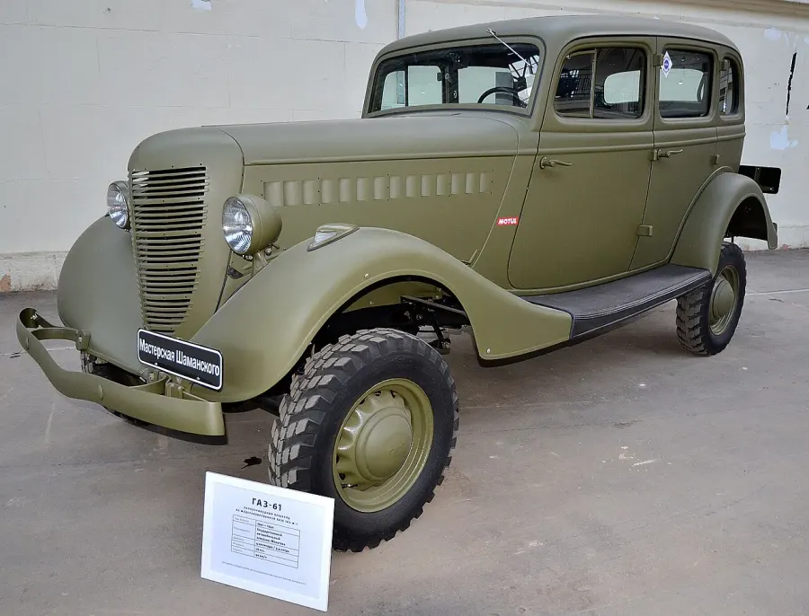 La carte GAZ-61