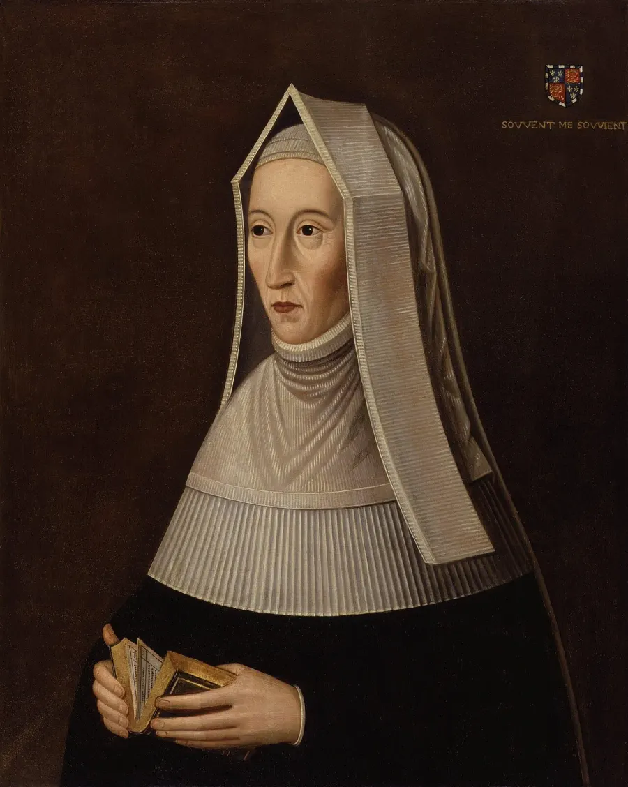 The Lady Margaret Beaufort card