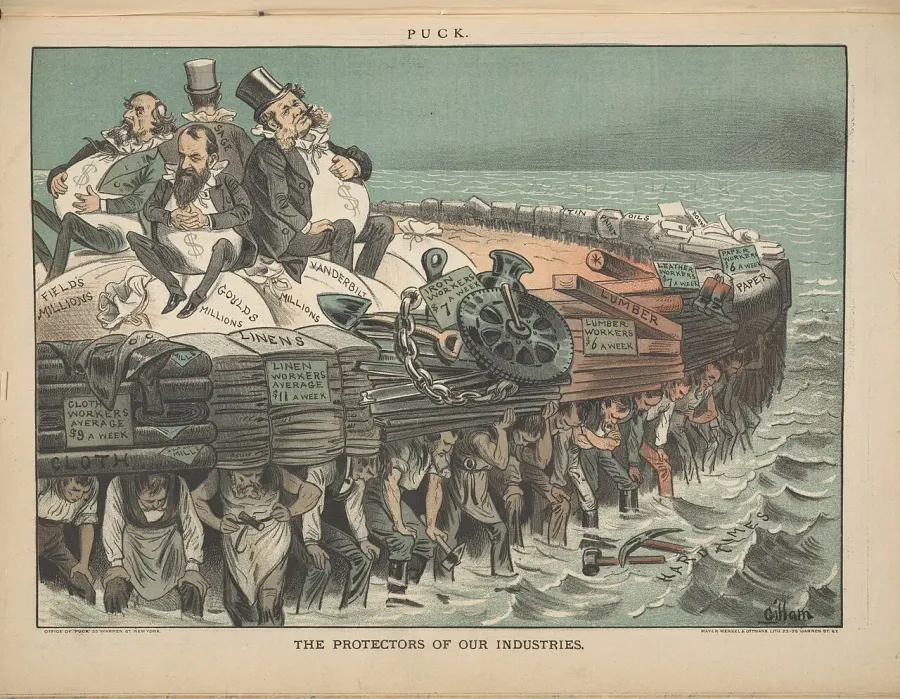The Robber baron card