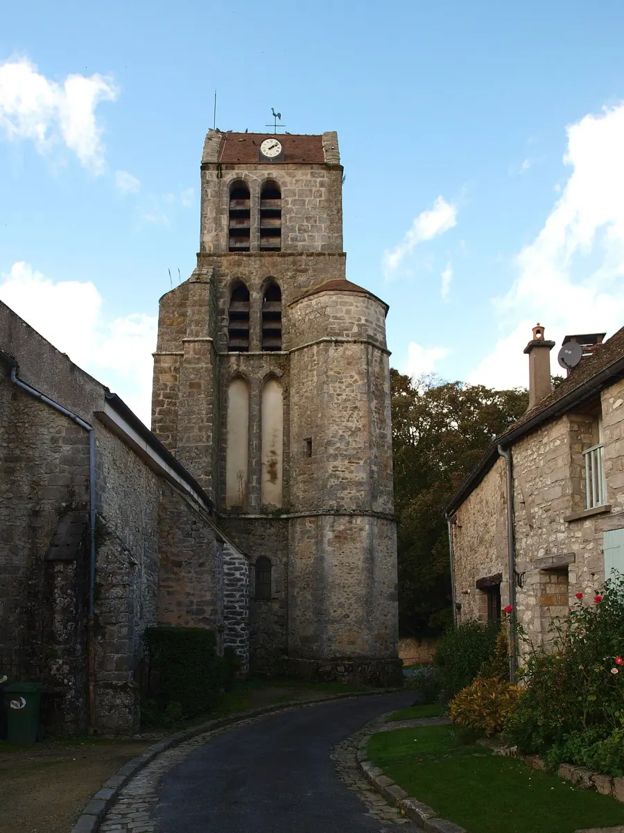 La carte Église Saint-Étienne de Courances