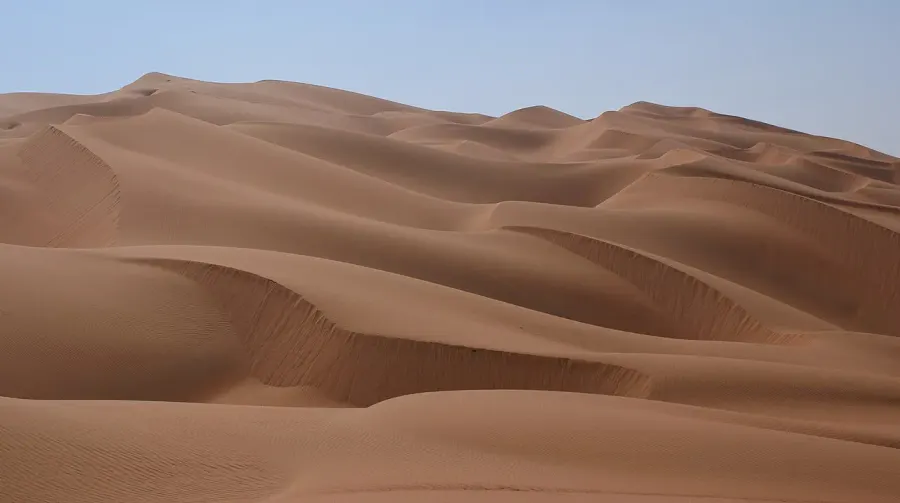 La carte Rub al-Khali