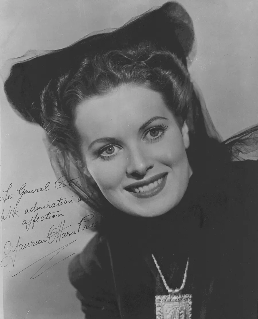 The Maureen O'Hara card
