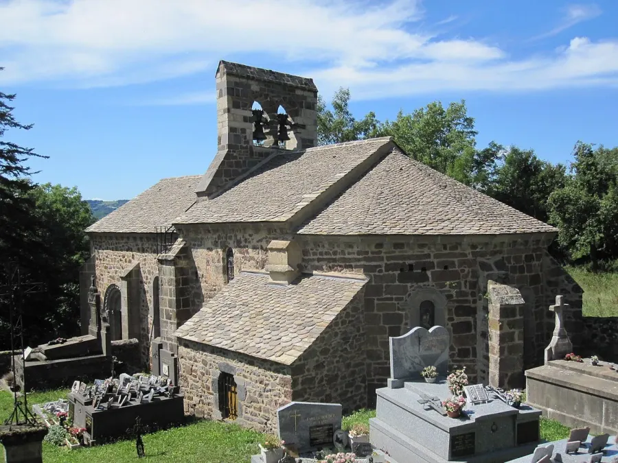 La carte Église Saint-Mary de Saint-Mary-le-Cros