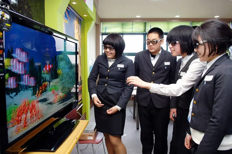 The 3D television card