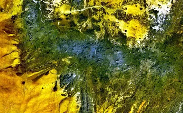 La carte Wilaya de Tamanrasset