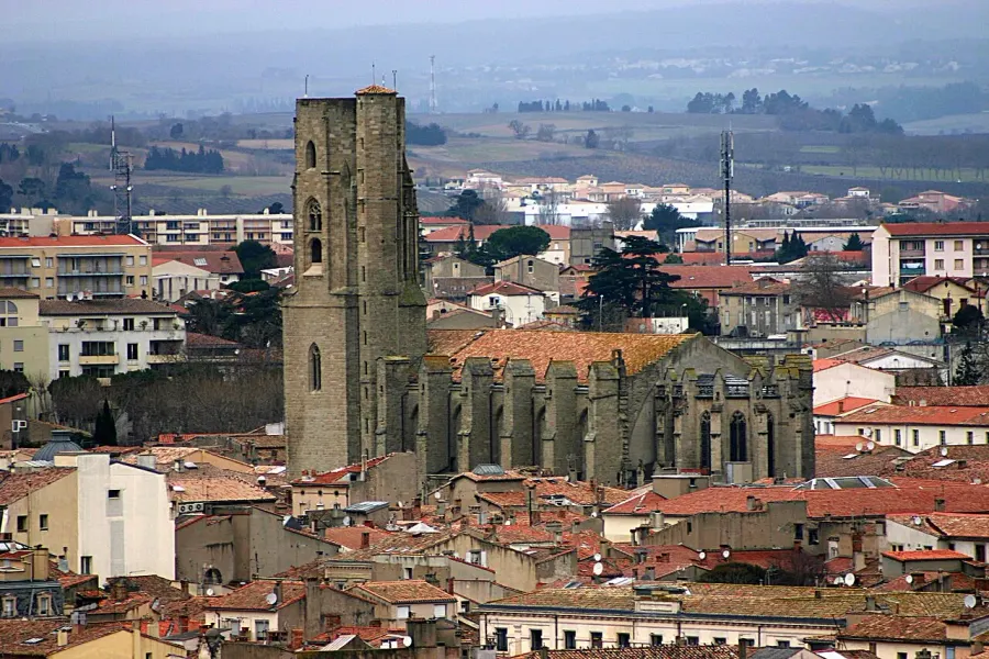 La carte Église Saint-Vincent de Carcassonne