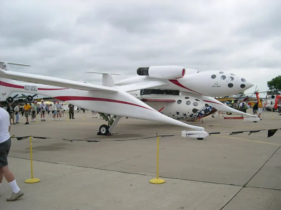 The Scaled Composites White Knight card