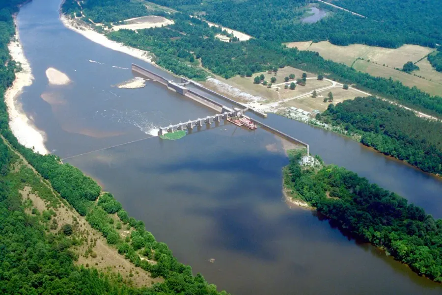 The Tombigbee River card