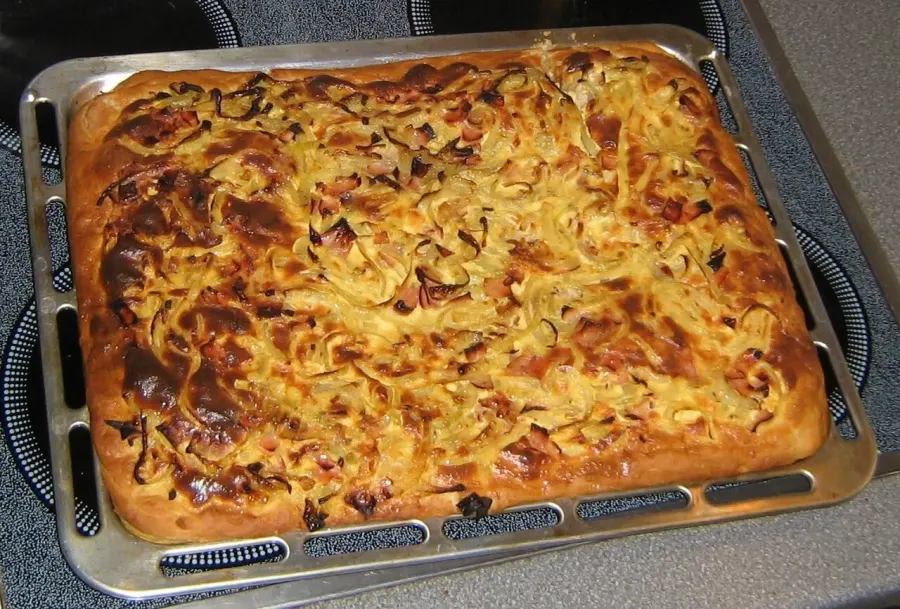 The Zwiebelkuchen card