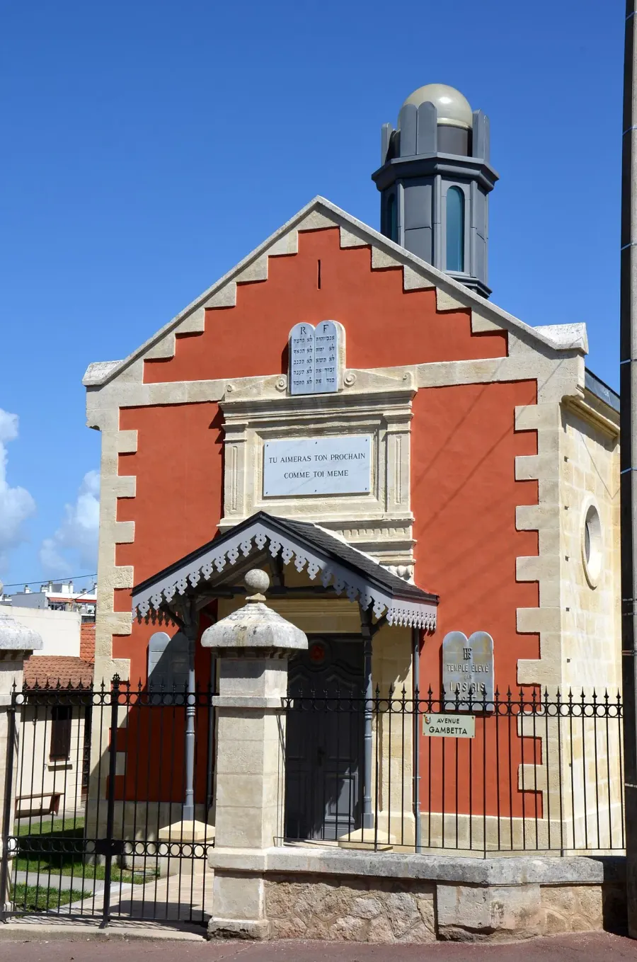La carte Synagogue d'Arcachon