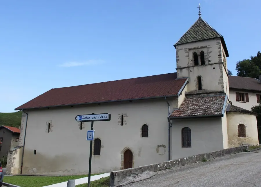 La carte Église Saint-Jean-Baptiste de Saint-Jean-le-Vieux