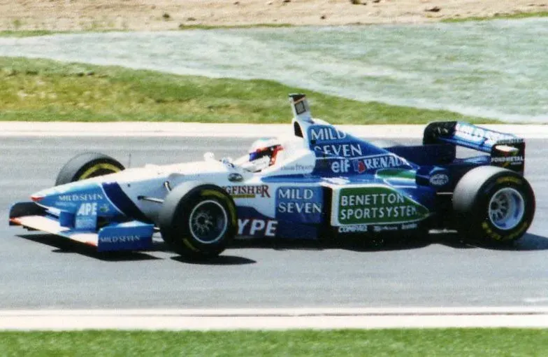 La carte Benetton B196