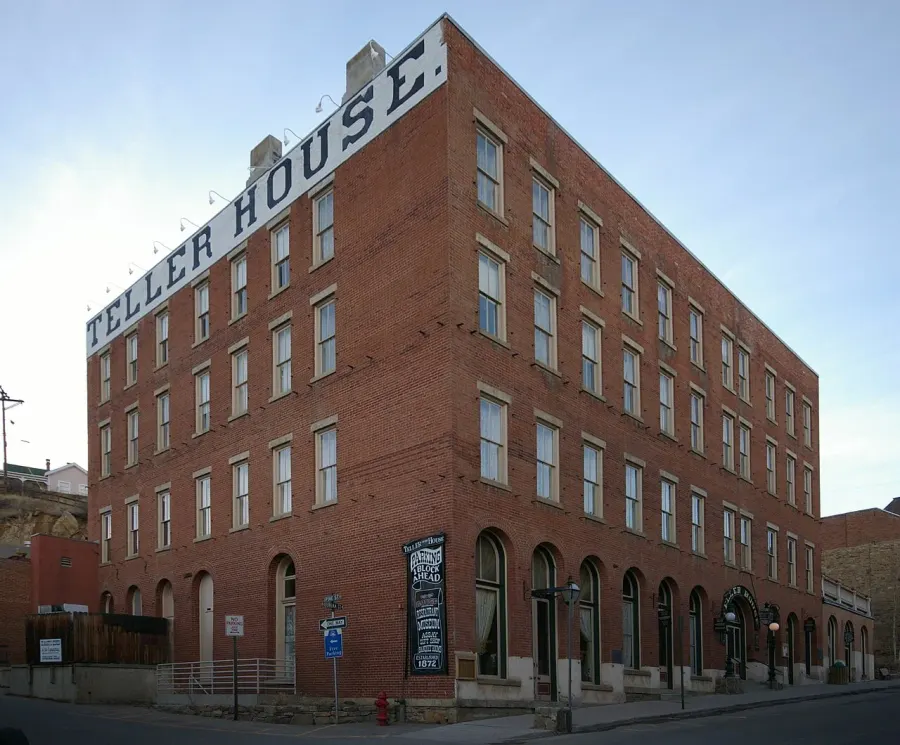 The Central City, Colorado card