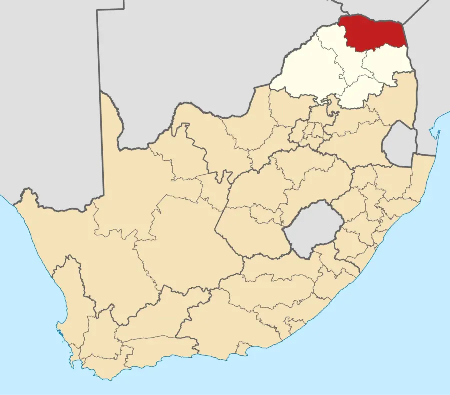 The Vhembe District Municipality card