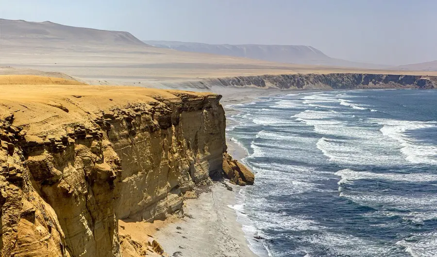 La carte Réserve nationale de Paracas