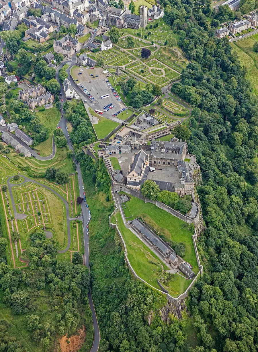 La carte Royaume d'Écosse