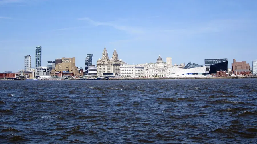 La carte Merseyside