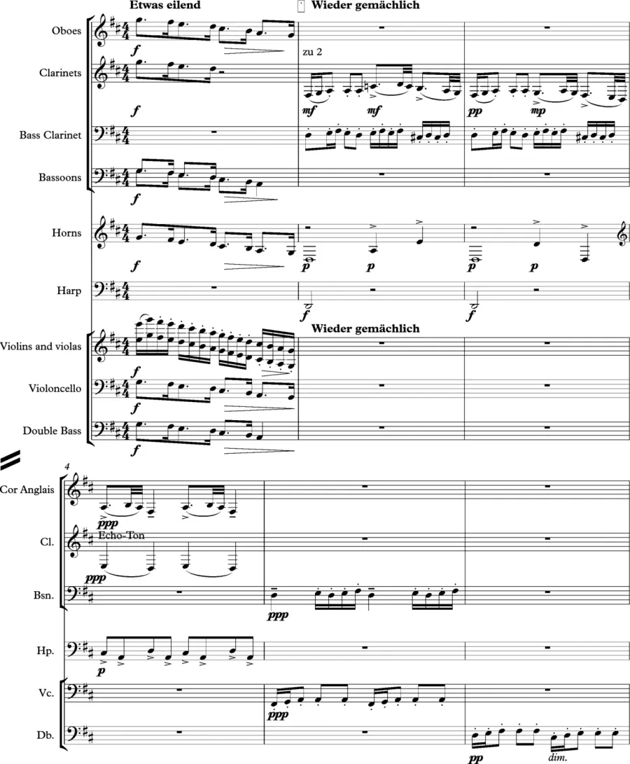 The Symphony No. 4 card