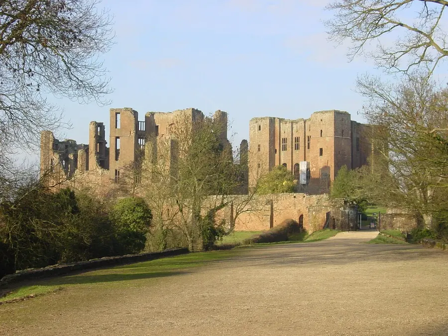 La carte Warwickshire