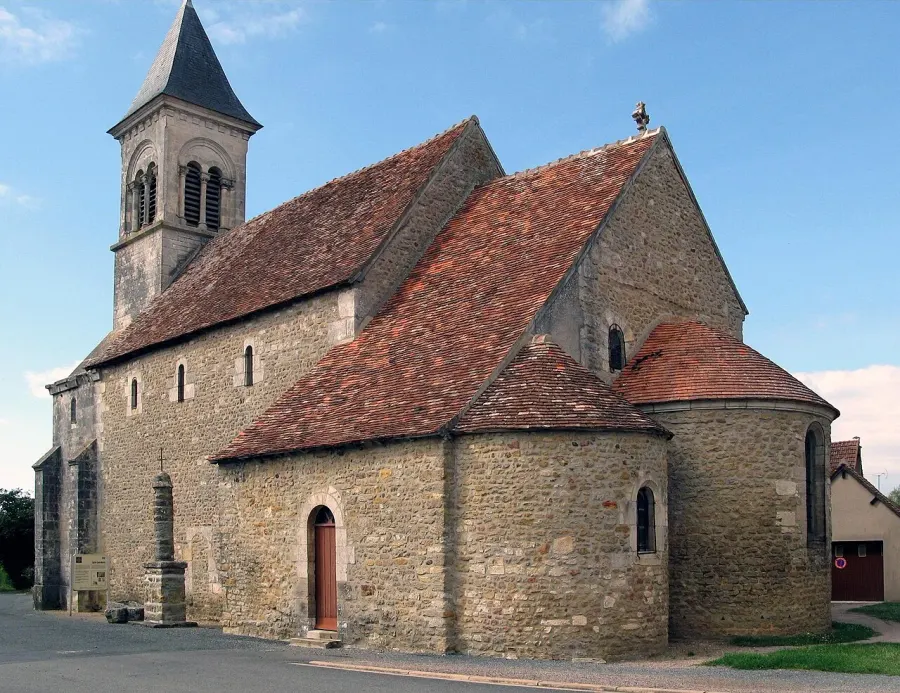 La carte Église Saint-Martin de Vic