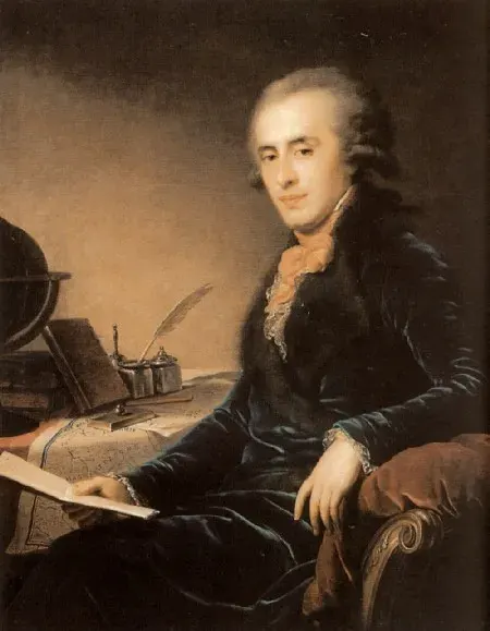 La carte Platon Alexandrovitch Zoubov