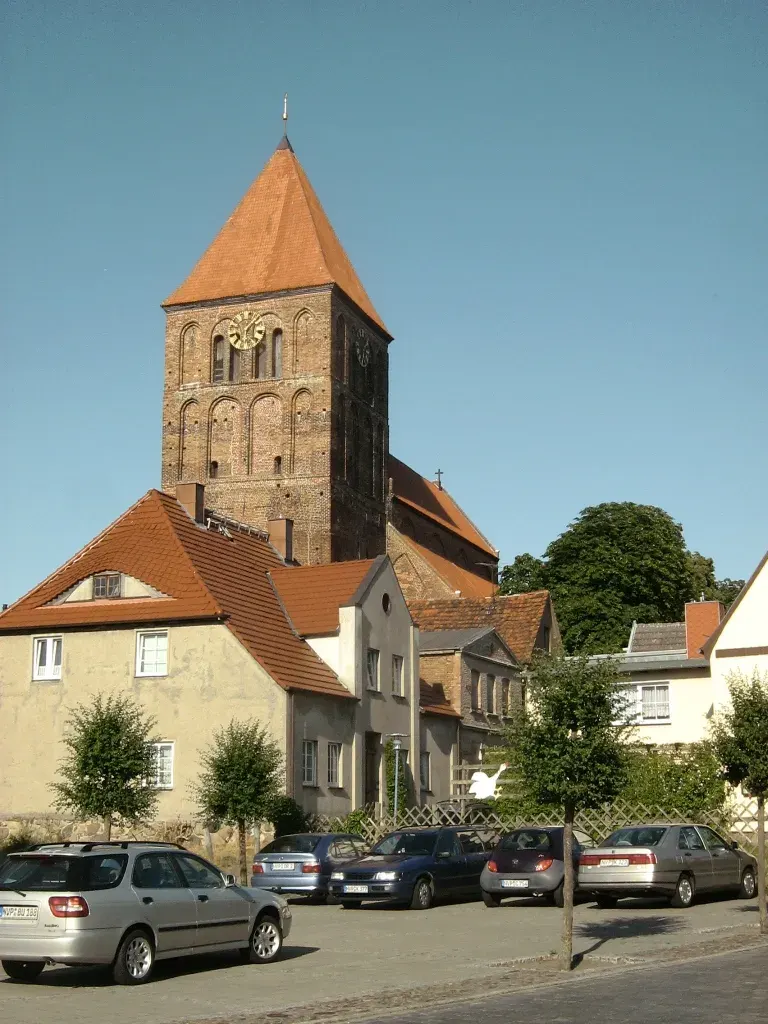 La carte Église Saint-Thomas de Tribsees