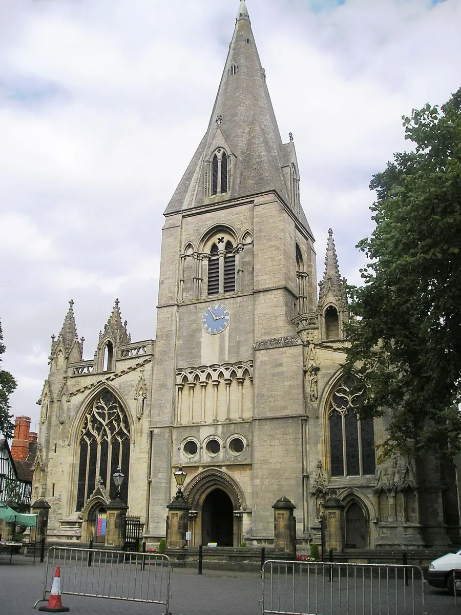 The St Denys' Church, Sleaford card