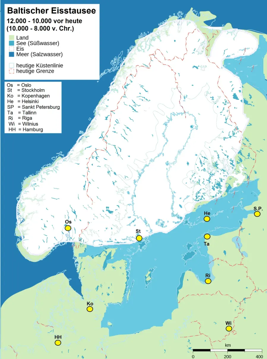 The Baltic Ice Lake card