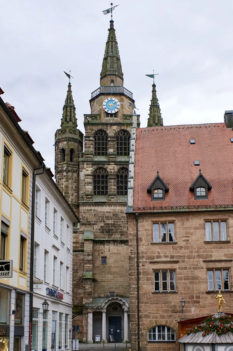 La carte Église Saint-Gumbert d'Ansbach