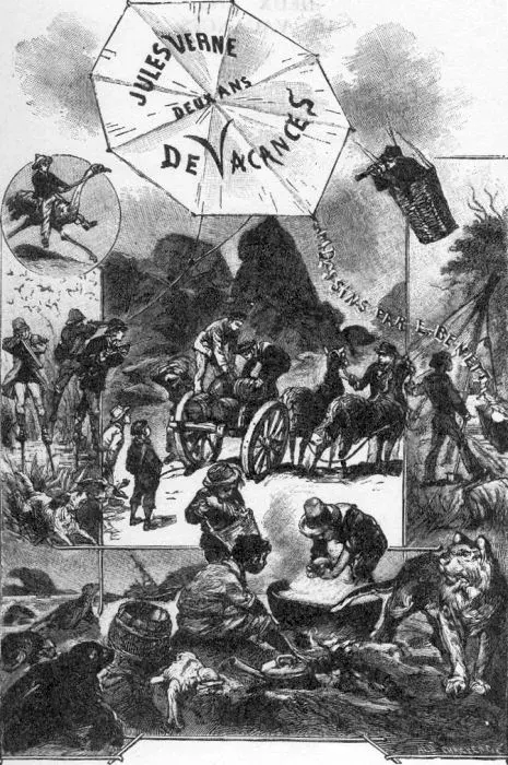 La carte Deux Ans de vacances