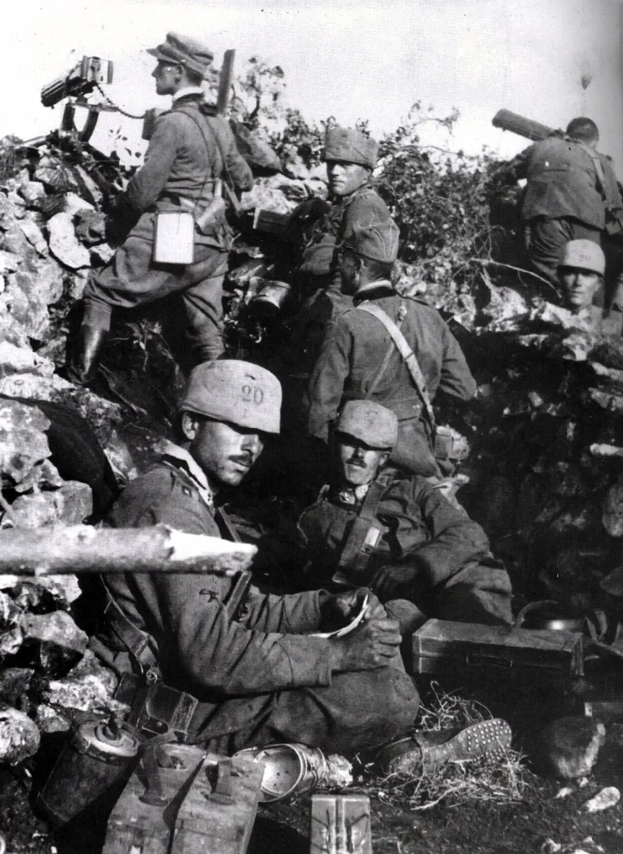 The Second Battle of the Isonzo card