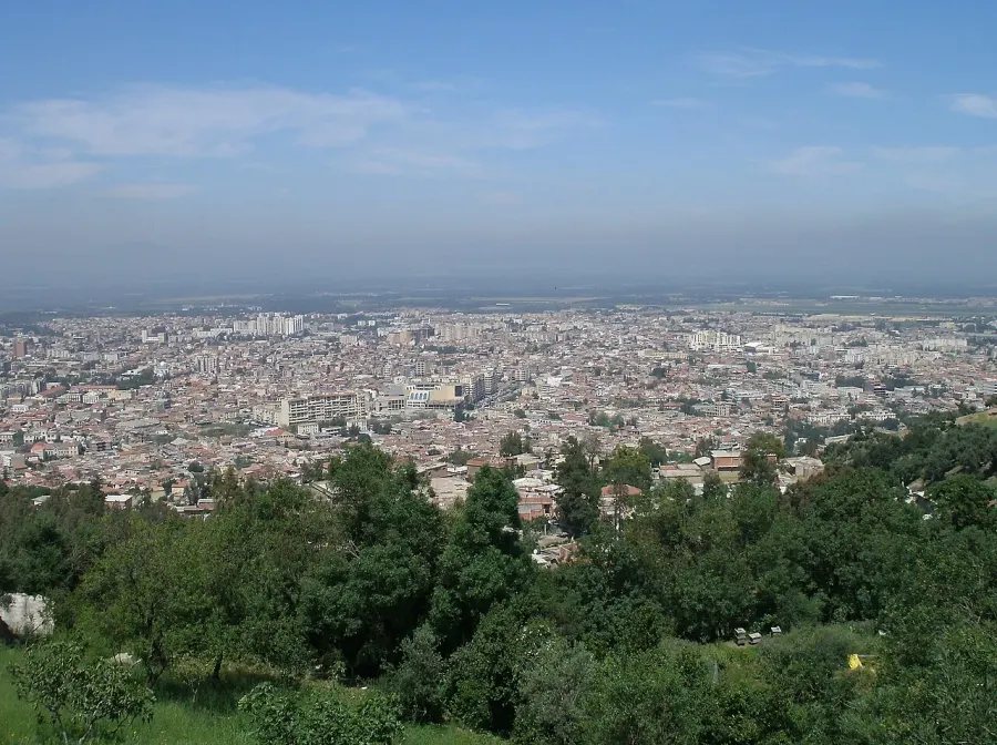 La carte Wilaya de Blida