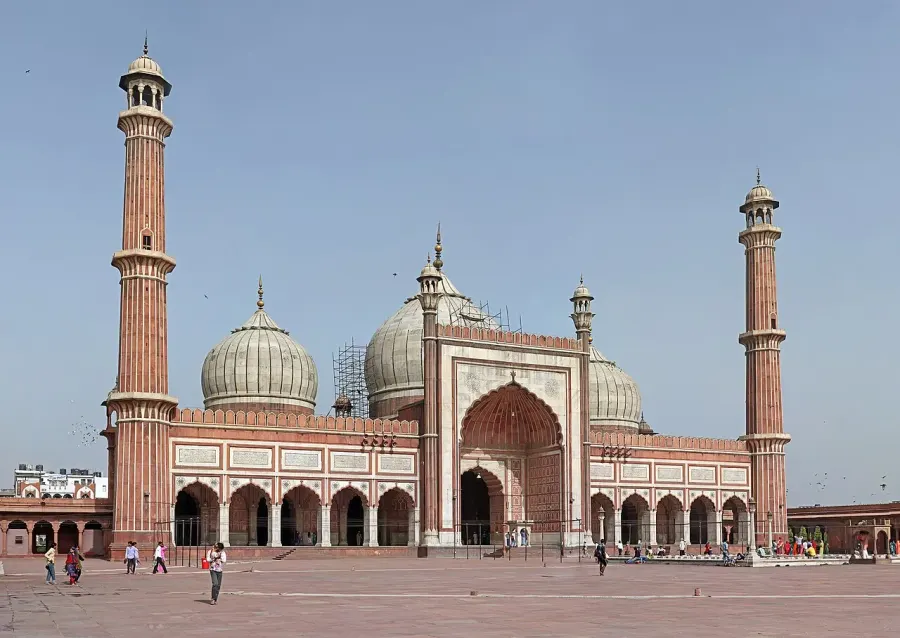 The Jama Masjid, Delhi card