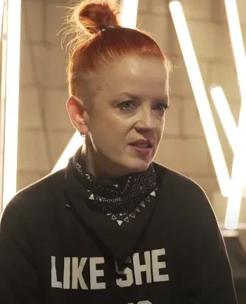 The Shirley Manson card
