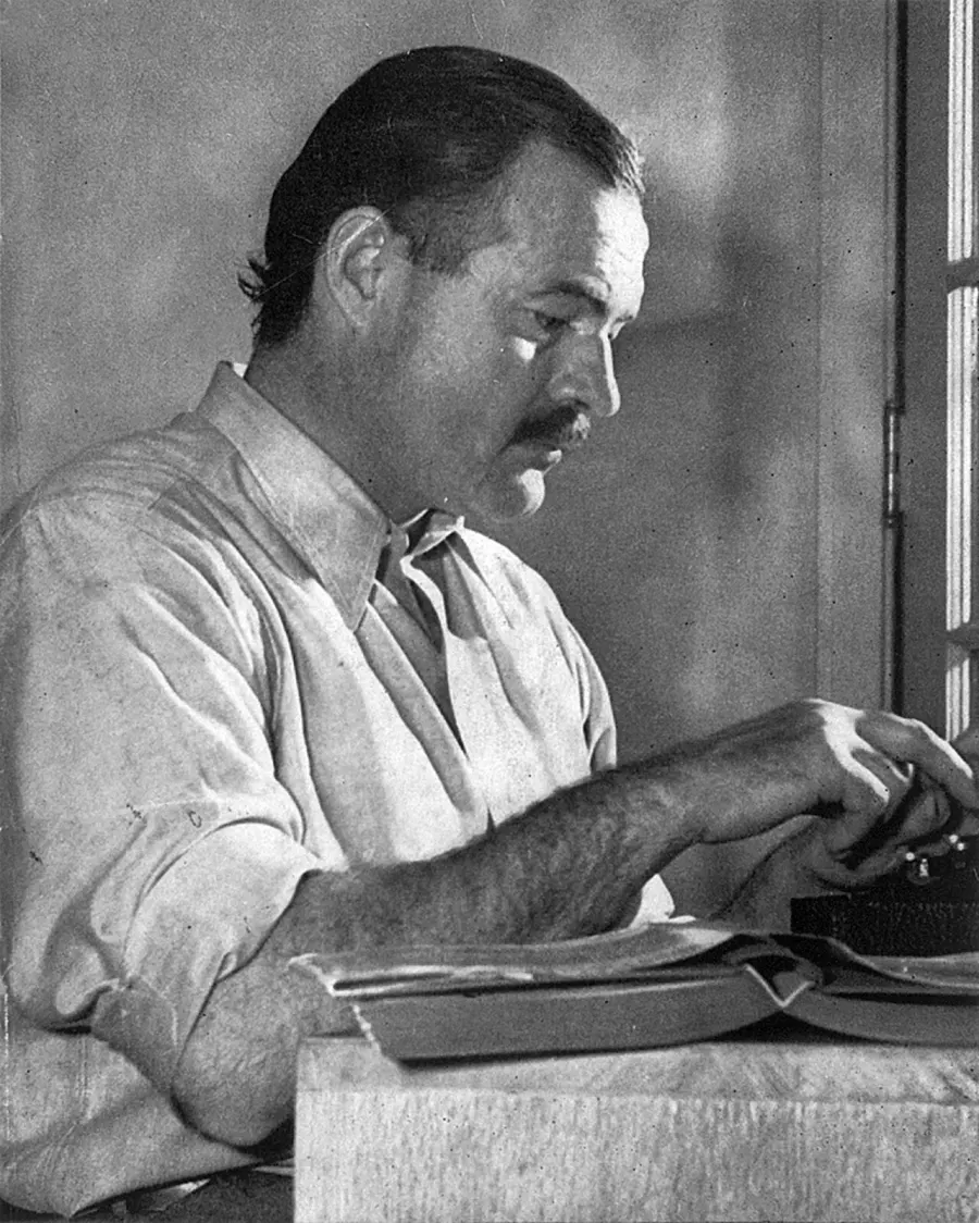 The Ernest Hemingway card