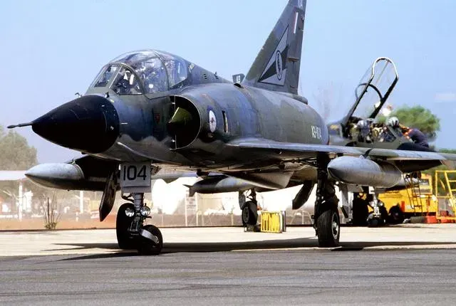 The Dassault Mirage III card