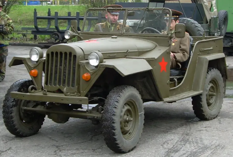 The GAZ-67 card