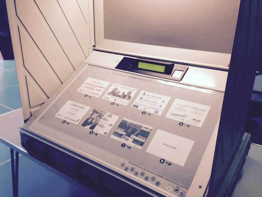 La carte Vote blanc