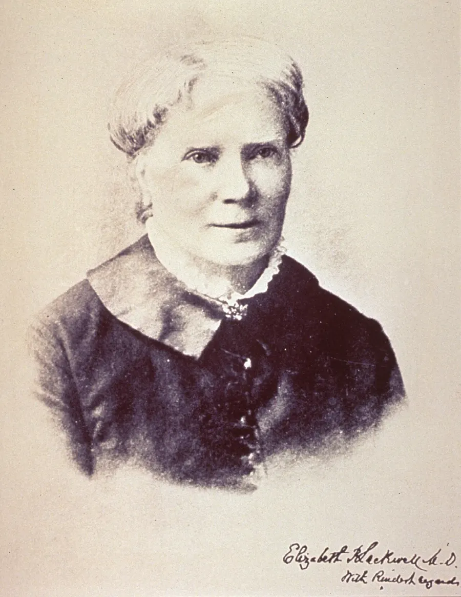 La carte Elizabeth Blackwell