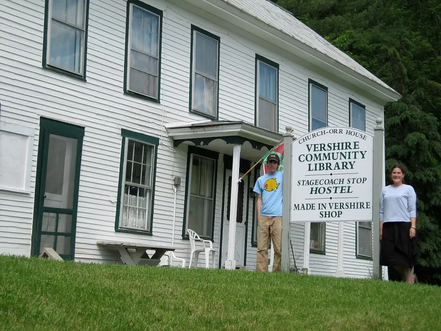 The Vershire, Vermont card